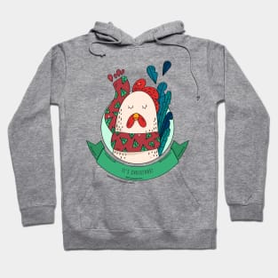 Its Christmas Chicken Hoodie